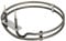 LAZER ELECTRICS Replacement Heating Fan Oven Element for New World Cookers/Ovens (2000W)