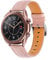 Echtleder-Armband kompatibel mit Galaxy Watch 3 41mm,Damen Herren 20mm Schnellverschluss-Armband für Galaxy Watch 42mm/Watch 4 Classic Smartwatch