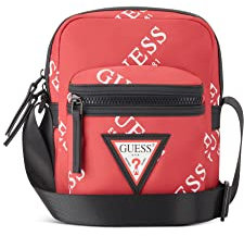 GUESS Unisex Originals Logo Kameratasche Designer Bauchtasche Reisetasche Umhängetasche, Getaway Solids