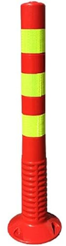 Paletti Delimitazione in Plastica Controllo Del Traffico Parcheggio Edilizia Industriale Zona Cartello Segnaletico Permessi Paletto Riflettente 75 Cm PE (2 Pezzi, 5 Pezzi, 10 Pezzi) ( Size : 10pcs )