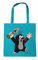 Logoshirt® Der kleine Maulwurf I Juhu I Baumwolltasche I türkis I Lizenziertes Originaldesign