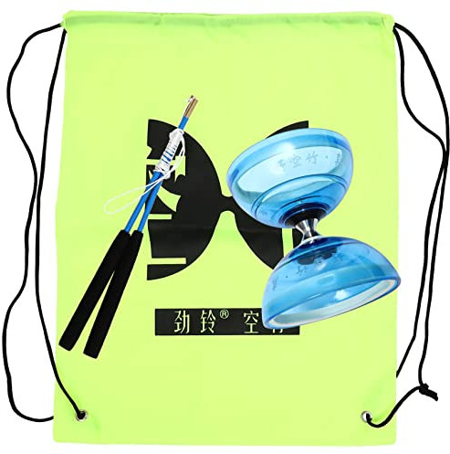 Toyvian 1 Set Diabolo Jeux D'Extérieur en Plastique Jouets Classiques Roulements À Billes Jouet Yoyo Diabolo Jouets De Jonglage Boules De Yoyo Réactives Diabolo pour