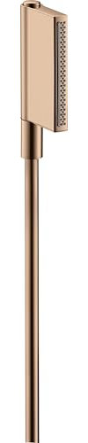 hansgrohe AXOR One Handbrause 2jet, 45720300, Farbe: Polished Red Gold