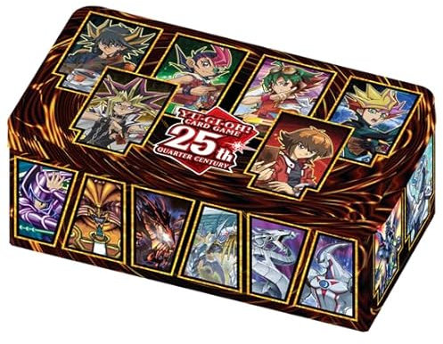 Yu Gi Oh! Mega Tin Box 2023 – Box zum 25. Geburtstag: Die Helden des Duels – französische Version TN23-FR
