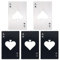 PHCOZY 5 PCS apribottiglie da Poker cavatappi Birra apribottiglie per Birra cavatappi Divertenti apribottiglie Simpatico apribottiglie in Acciaio Inossidabile