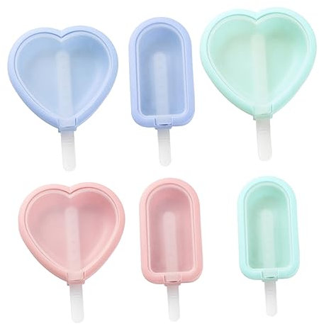 Alipis Eisformen für Kinder 6pcs Eisform Hausgemachte Maker Eisstäbchenform Eisform Eisformen