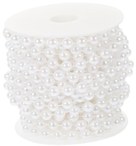 Hohopeti 1roll Cotton String Beads Curtain Decor Roll for Home Wedding Crafts Multipurpose Household Bead String for Creative Projects