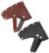M METERXITY 2-Pack Hatchet Sheath, Leather Axe Sheath for 1.32LB Axe, Double Snap Axe Head Cover Portable for Outdoor Hiking/Outdoors Work Hatchet Blade Protector Hatchet Cover