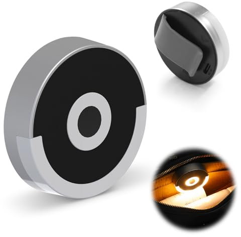 OneNine Taschenlicht für Handtasche, Handtaschenlicht mit Sensor, Haken-Design, Wiederaufladbar, Purse Lamp, Lampe für Handtasche, Geschenke für Frauen, Mutter, Freunde