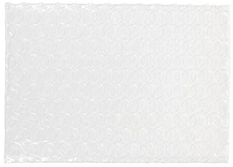 XSY Transparente Luftpolsterbeutel 100 Stück 6.5 x 7.5cm Verpackt Luftpolsterfolie Beutel Plastik Bubble Taschen