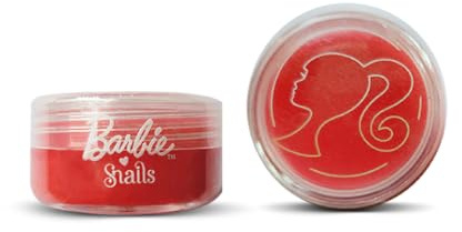 Snails 510469 Barbie Lip Balm rot, trendiger Lippenbalsam, Lippenpflege für Kinder ab 3 Jahren