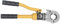 Outil de sertissage hydraulique avec cette pince à sertir hydraulique avec Tube composite Contour Tube Pince à sertir Th Hydraulique Cosses de câble Pinces à sertir Kit d'outils de sertissage