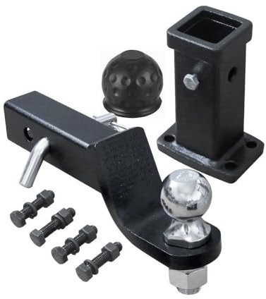 Anhängerkupplung,2 Zoll/50 mm Anhänger Kugelhalterung,Kugelkopf Anhängerkupplung,3500KG Traglast,für Wohnwagen, LKWs, Kugelanhängerkupplung