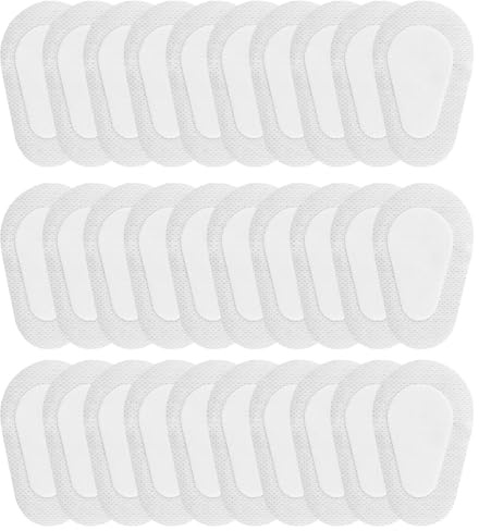 30 Pièces Pansements Oculaires Eye Patchs Non Tissés, Coussinets Yeux Jetables et Respirants, adhésifs jetables respirants pour les yeux bloquant la lumière, pour Filles Garçons Adulte