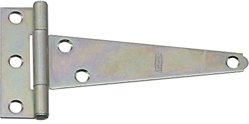 National Hardware N128-652 V284 Light T Hinges in Zinc plated, 2 pack