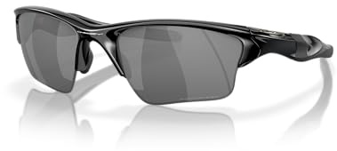 Oakley Herren Half Jacket 2.0 XL 9154 Sole Rechteckig Sonnenbrille, Polished Black/Black Iridium POLARIZED/Black Iridium Polarized (S3)