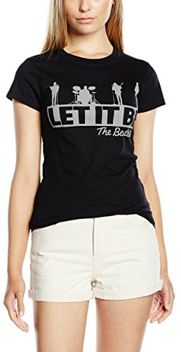 T-Shirt # L Black Ladies # Rooftop