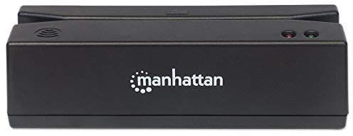 Manhattan LETTORE DI Badge Banda MAGNETICA TRACCIA 1, 2 E 3 INTERFACCIA USB
