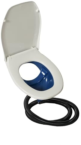 Separett Privy 1121-03 Trenntoilette – Kompakte Camping Toilette ohne Wasser & Strom, Trockentrenntoilette für Gartenhaus, Tiny House, Wohnmobil & Outdoor