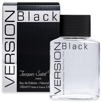 Ulric de Varens Saint Prés VERSION BLACK Eau de toilette spray for men 100 ML (3.4 fl.oz.) • Woody Fresh fragrance by ULRIC DE VARENS