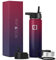 Iron Flask Bouteille d'eau de sport - 22 oz, 3 couvercles (couvercle en paille), acier inoxydable isolé sous vide, chaud froid, moderne à double paroi, tasse thermo simple (arc-en-ciel foncé)