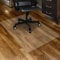 Kuyal Clear Stuhlmatte für Harte Böden76x120cm transparente Fußmatten Holz- / Fliesenschutzmatte für Büro & Zuhause (30 x 48 Rechteck)