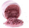 chenpaif Glitter Powder, Flash Glitter Powder Gebackene essbare Pigmente Süßer Zucker Blumenschokolade Lippenstift Macaron Food Powder Pink