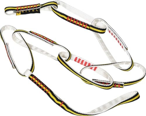 Grivel Daisy Chain Evo Gelb - Vielseitige robuste Dyneema Daisy Chain, Größe 125 cm - Farbe Yellow