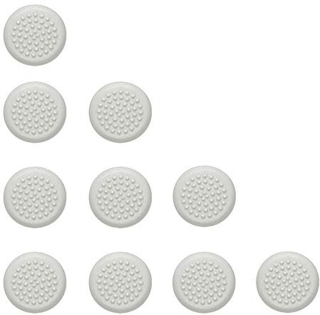 JXE 10 Stück Touch Controller Thumbstick Kappen Silikon VR Rocker Cap Anti Skid Joystick Thumb Grip Schutz Cover Schutzkappe für Oculus Quest 1 2 Rift S-Grau