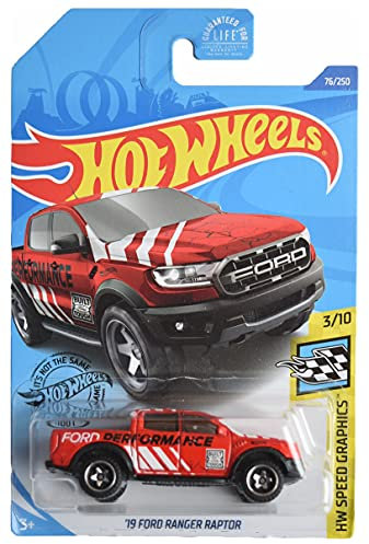 Hot Wheels '19 Ford Ranger Raptor, [rot] 76/250 Speed Graphics 3/10