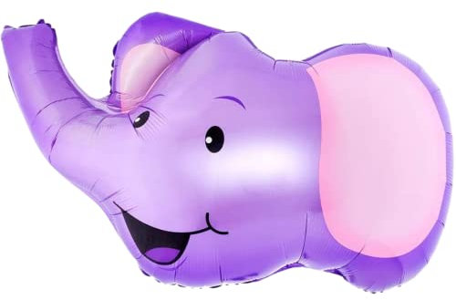DIWULI Elefant Ballon - Tier-Party Kinder Geburtstag Dschungel
