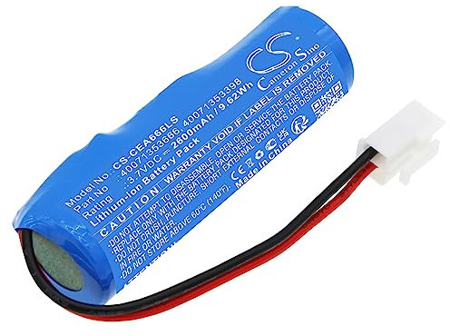 NEU Ersatz Akku Fit CEAG Emergency Light, Safety Light(2600mAh / 9.62Wh)