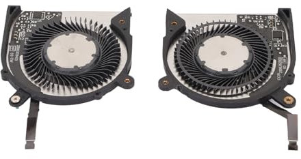 Elprico Laptop-Lüfter für Dell XPS 13 7390,2-in-1-Ersatz-Lüfter, Laptop-Zubehör für Dell XPS 13 7390 2-in-1 0VDFK8 VDFK8 (CPU GPU)