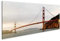 islandburner Prime Bild auf Leinwand Golden Gate Bridge Panorama Bilder Wandbilder Poster