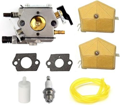 Carburateur de rechange 51 55 pour tronçonneuse Husqvarna 50 55 51 WT-170-1 WT-170 503283105 avec filtre à air