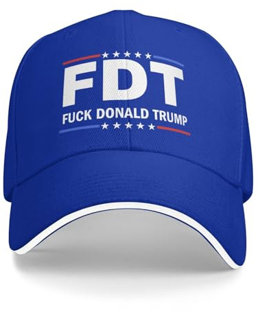 FDT Hat Fuck Donald Trump Anti 45 47 Baseballkappe Trucker Cap für Männer Frauen