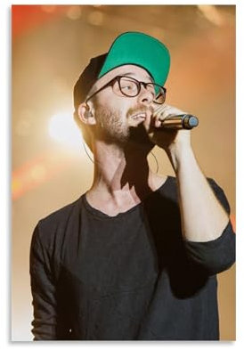 YXRONG Mark Forster Musikposter, Sänger, Album, Poster, Dekoration, Ölgemälde, Leinwand, Poster und Kunst, bildlich, modern, Heimdekoration, Poster, 30 x 45 cm, ungerahmter Stil