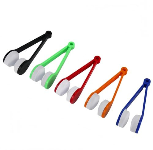 5 Stück Peeps Brillenreiniger Original Kratzer BrillenreinigungsgeräT Reiniger Peeps Brillenreiniger Brillenbad Brillenreinigung Brillenglasreiniger Pocket Cleaner Brille Brillenputz BrillenputzgeräT
