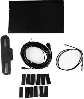 HCZKIUJY 14 Inch Car Portable Monitor Headrest Player HD IPS Screen Touch Display With Type-C HDMI For Car Radio Phone Laptop