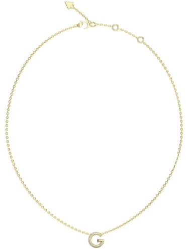 GUESS Damen-Halskette G Pavé Goldfarben JUBN05441JWYG