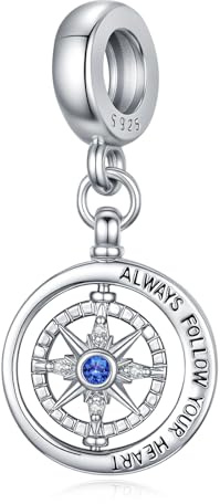Eusense Charm 925 Sterling Silber Bead Charms Passen Europäisch Armband Anhänger Schmuck Geschenk