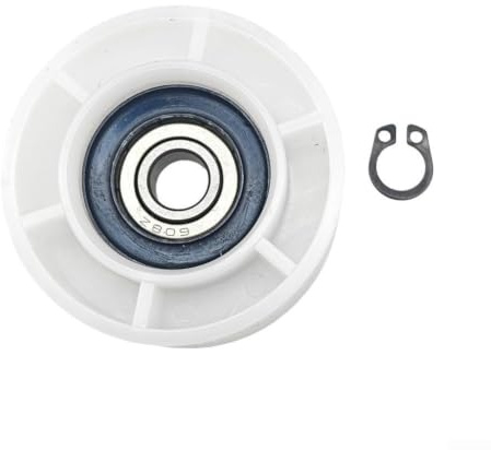00632045 Tension Pulley for Tumble Dryers with Ball Bearing - Fits for bosch for siemens for neff for constructa Models - 45mm Diameter 22mm Width Roller