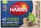 HARRIS - 4° Cubes allume feu - 100% végétal - Sans odeur - Longue durée - Rapide et facile d'utilisation - Intérieur & Extérieur - Entreprise française - x40