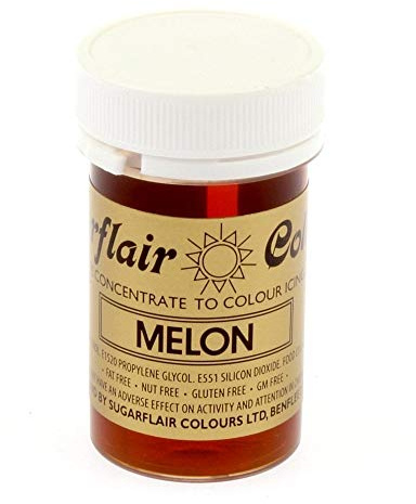 Sugarflair Food Colouring Paste Concentrate – Perfect for all Cake Making and Decorating Melon Yellow (PRIMARY YELLOW)
