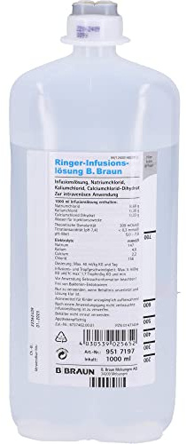 Ringer-Infusions-Lösung B. Braun, 1000 ml Lösung