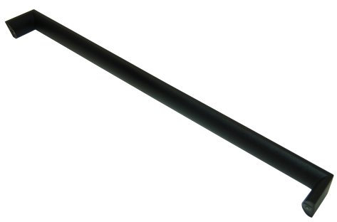 Black Oven Door Handle for Zanussi Oven Equivalent to 3554052021