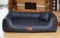tierlando® Orthopädisches Hundebett Maddox Kunstleder Hundesofa Mittelgroß Große Hunde Hundesofa Hundekorb XL XXL Größe: MO4-LL 100cm Farbe: 02 Graphit