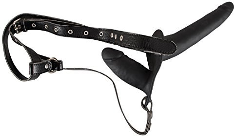 You2Toys Silicona Doble Correa Negro