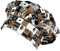 Work Team Gorro cocinero adaptable estampado rayas. Unisex ESTAMPADO UNICA