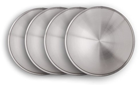 Universell passendes Radzierblendenset (4 Stück) 16 Zoll - Moon Caps für PKW, Oldtimer, Youngtimer~